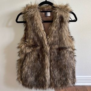 H&M Faux Fur Vest